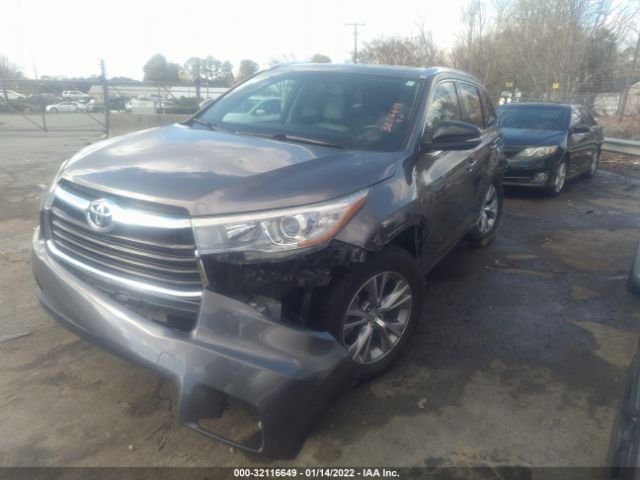 Photo 1 VIN: 5TDKKRFH0FS047149 - TOYOTA HIGHLANDER 