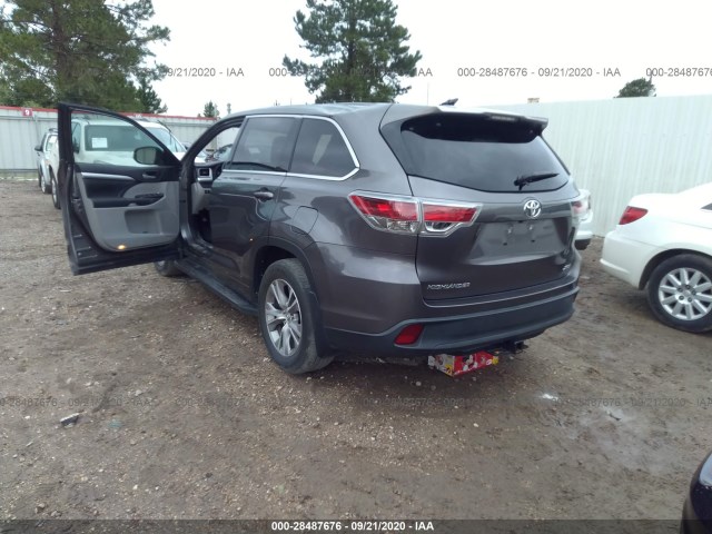 Photo 2 VIN: 5TDKKRFH0FS091765 - TOYOTA HIGHLANDER 