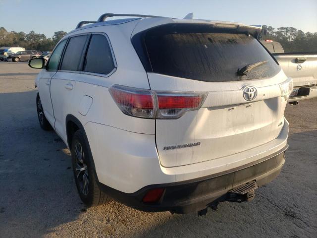 Photo 2 VIN: 5TDKKRFH0GS129268 - TOYOTA HIGHLANDER 