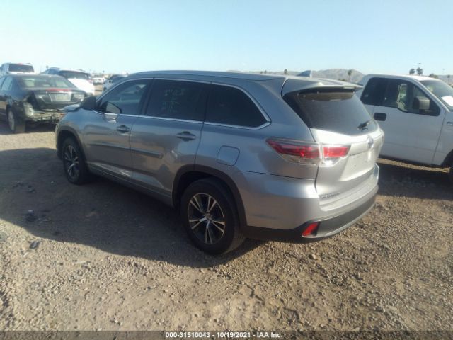 Photo 2 VIN: 5TDKKRFH0GS144286 - TOYOTA HIGHLANDER 