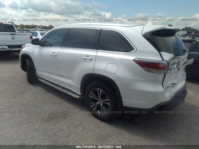 Photo 2 VIN: 5TDKKRFH0GS178258 - TOYOTA HIGHLANDER 