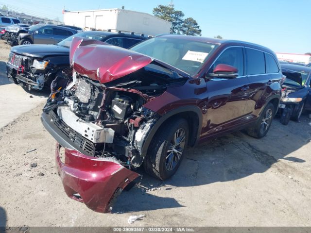 Photo 1 VIN: 5TDKKRFH0GS181824 - TOYOTA HIGHLANDER 