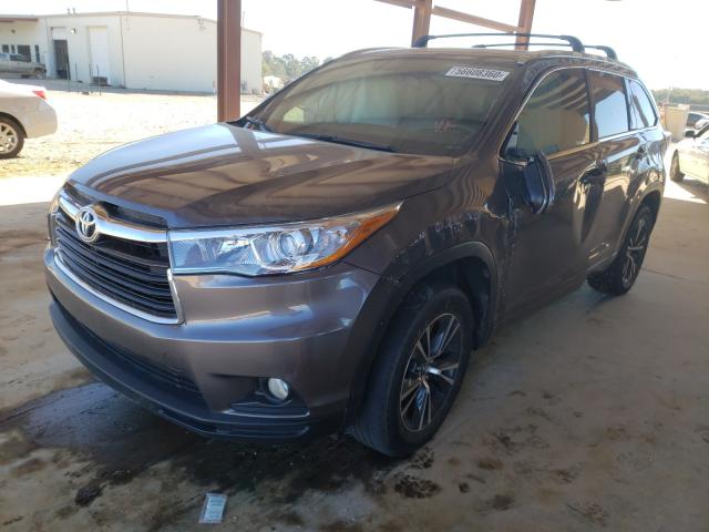 Photo 1 VIN: 5TDKKRFH0GS503832 - TOYOTA HIGHLANDER 