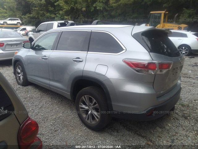 Photo 2 VIN: 5TDKKRFH1ES011355 - TOYOTA HIGHLANDER 