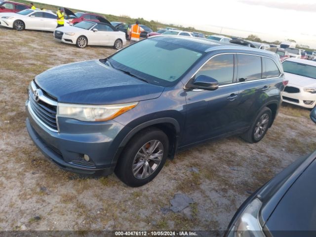 Photo 1 VIN: 5TDKKRFH1FS045569 - TOYOTA HIGHLANDER 