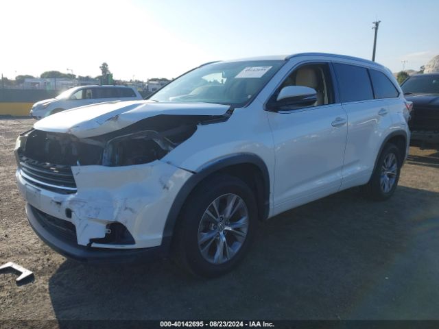 Photo 1 VIN: 5TDKKRFH1FS055485 - TOYOTA HIGHLANDER 