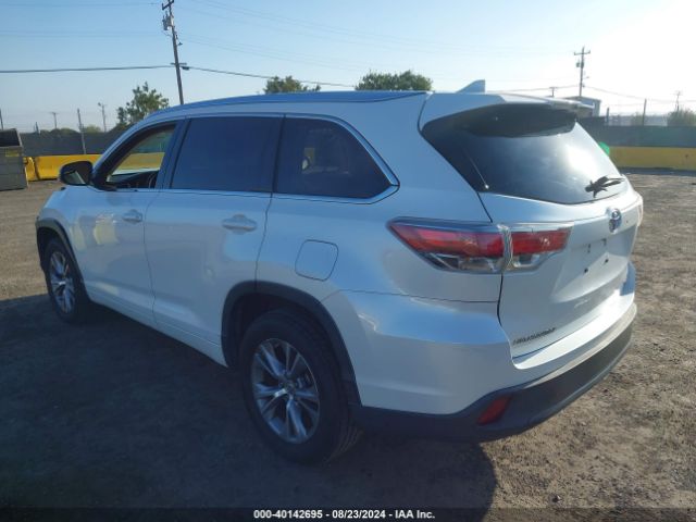 Photo 2 VIN: 5TDKKRFH1FS055485 - TOYOTA HIGHLANDER 