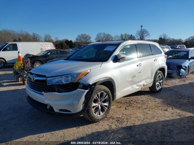 Photo 1 VIN: 5TDKKRFH1FS062386 - TOYOTA HIGHLANDER 