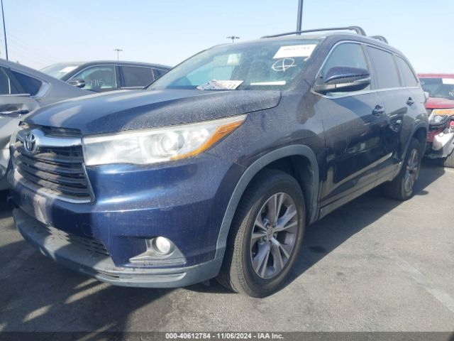 Photo 1 VIN: 5TDKKRFH1FS091452 - TOYOTA HIGHLANDER 