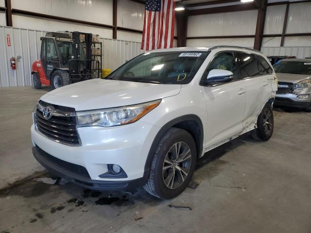 Photo 1 VIN: 5TDKKRFH1GS124869 - TOYOTA HIGHLANDER 