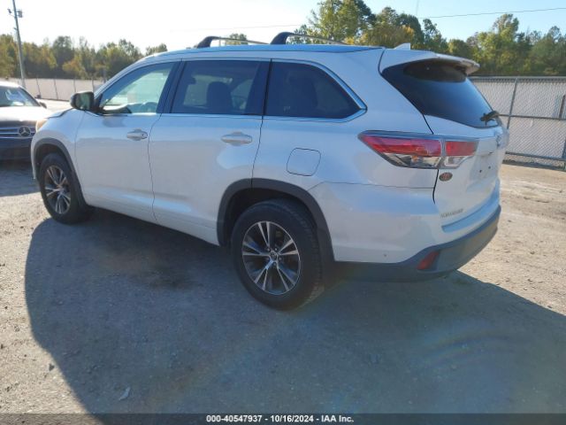 Photo 2 VIN: 5TDKKRFH1GS124905 - TOYOTA HIGHLANDER 