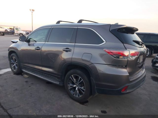 Photo 2 VIN: 5TDKKRFH1GS506724 - TOYOTA HIGHLANDER 