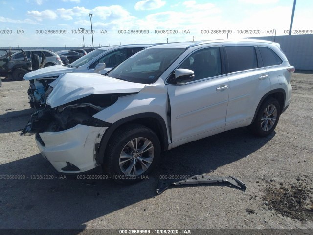 Photo 1 VIN: 5TDKKRFH2ES004544 - TOYOTA HIGHLANDER 