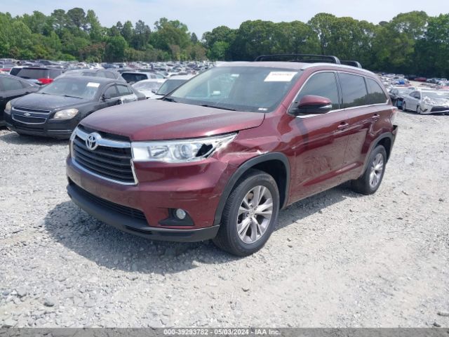 Photo 1 VIN: 5TDKKRFH2ES017147 - TOYOTA HIGHLANDER 