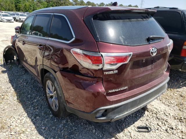 Photo 2 VIN: 5TDKKRFH2FS076460 - TOYOTA HIGHLANDER 