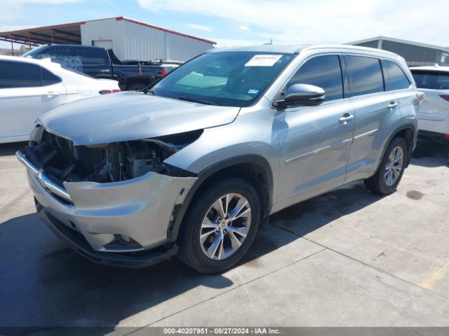 Photo 1 VIN: 5TDKKRFH2FS080895 - TOYOTA HIGHLANDER 