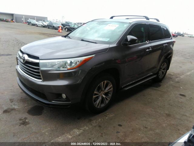 Photo 1 VIN: 5TDKKRFH2FS104399 - TOYOTA HIGHLANDER 