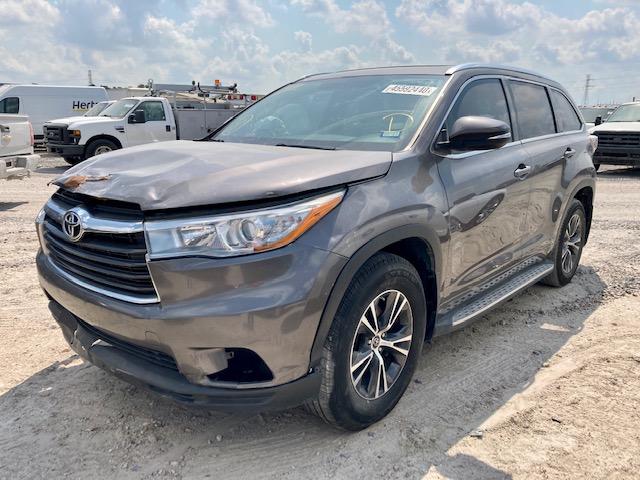 Photo 1 VIN: 5TDKKRFH2GS136500 - TOYOTA HIGHLANDER 