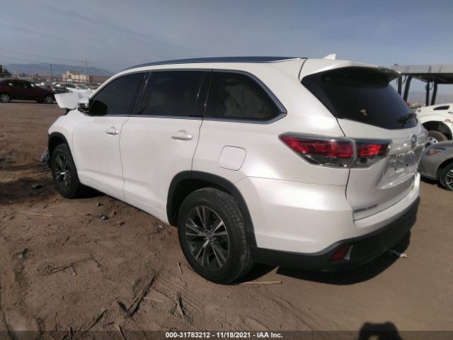 Photo 2 VIN: 5TDKKRFH2GS177371 - TOYOTA HIGHLANDER 