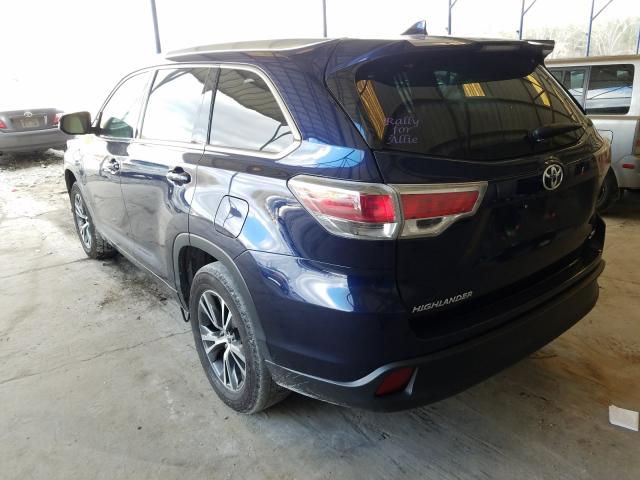 Photo 2 VIN: 5TDKKRFH2GS182411 - TOYOTA HIGHLANDER 