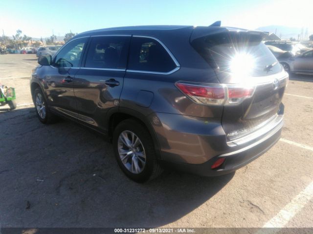 Photo 2 VIN: 5TDKKRFH3ES011597 - TOYOTA HIGHLANDER 