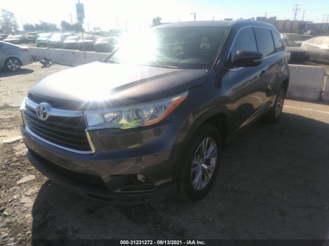 Photo 5 VIN: 5TDKKRFH3ES011597 - TOYOTA HIGHLANDER 