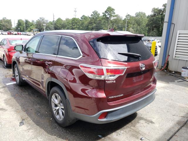 Photo 2 VIN: 5TDKKRFH3FS052569 - TOYOTA HIGHLANDER 