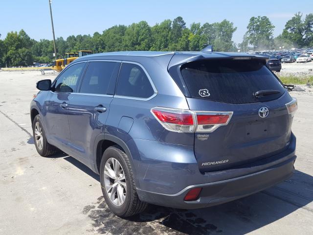 Photo 2 VIN: 5TDKKRFH3FS107022 - TOYOTA HIGHLANDER 