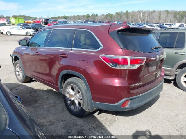 Photo 2 VIN: 5TDKKRFH3FS107599 - TOYOTA HIGHLANDER 