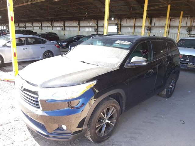 Photo 1 VIN: 5TDKKRFH3GS137297 - TOYOTA HIGHLANDER 