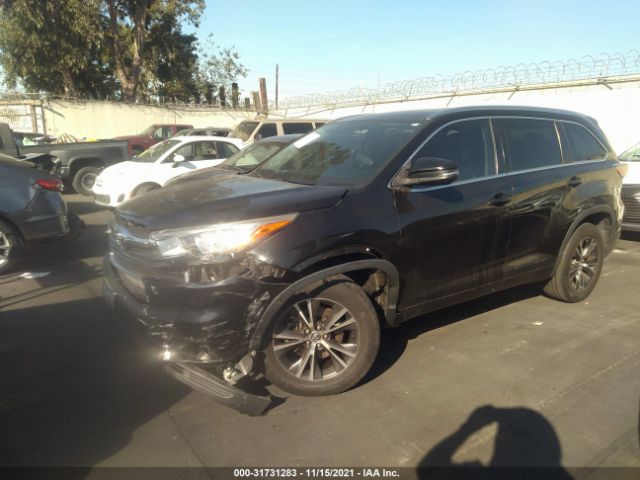 Photo 1 VIN: 5TDKKRFH3GS147103 - TOYOTA HIGHLANDER 