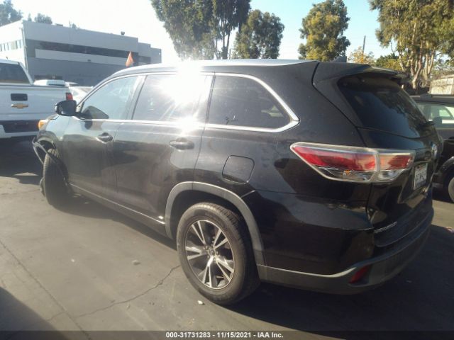 Photo 2 VIN: 5TDKKRFH3GS147103 - TOYOTA HIGHLANDER 