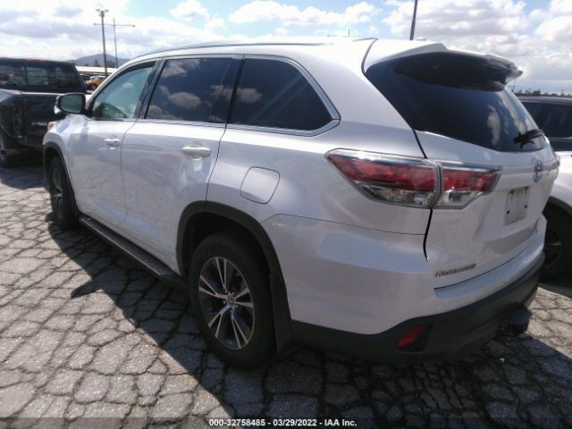 Photo 2 VIN: 5TDKKRFH3GS149417 - TOYOTA HIGHLANDER 