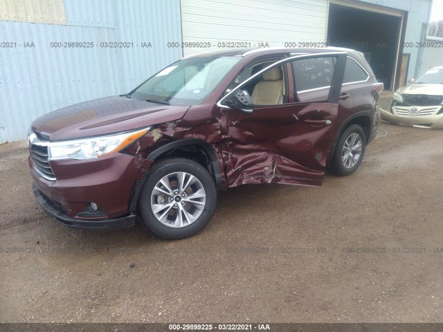 Photo 1 VIN: 5TDKKRFH4FS086214 - TOYOTA HIGHLANDER 