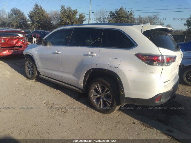 Photo 2 VIN: 5TDKKRFH4FS101486 - TOYOTA HIGHLANDER 