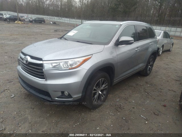 Photo 1 VIN: 5TDKKRFH4GS138202 - TOYOTA HIGHLANDER 