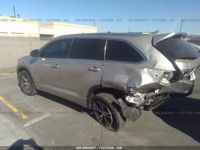 Photo 2 VIN: 5TDKKRFH4GS144985 - TOYOTA HIGHLANDER 