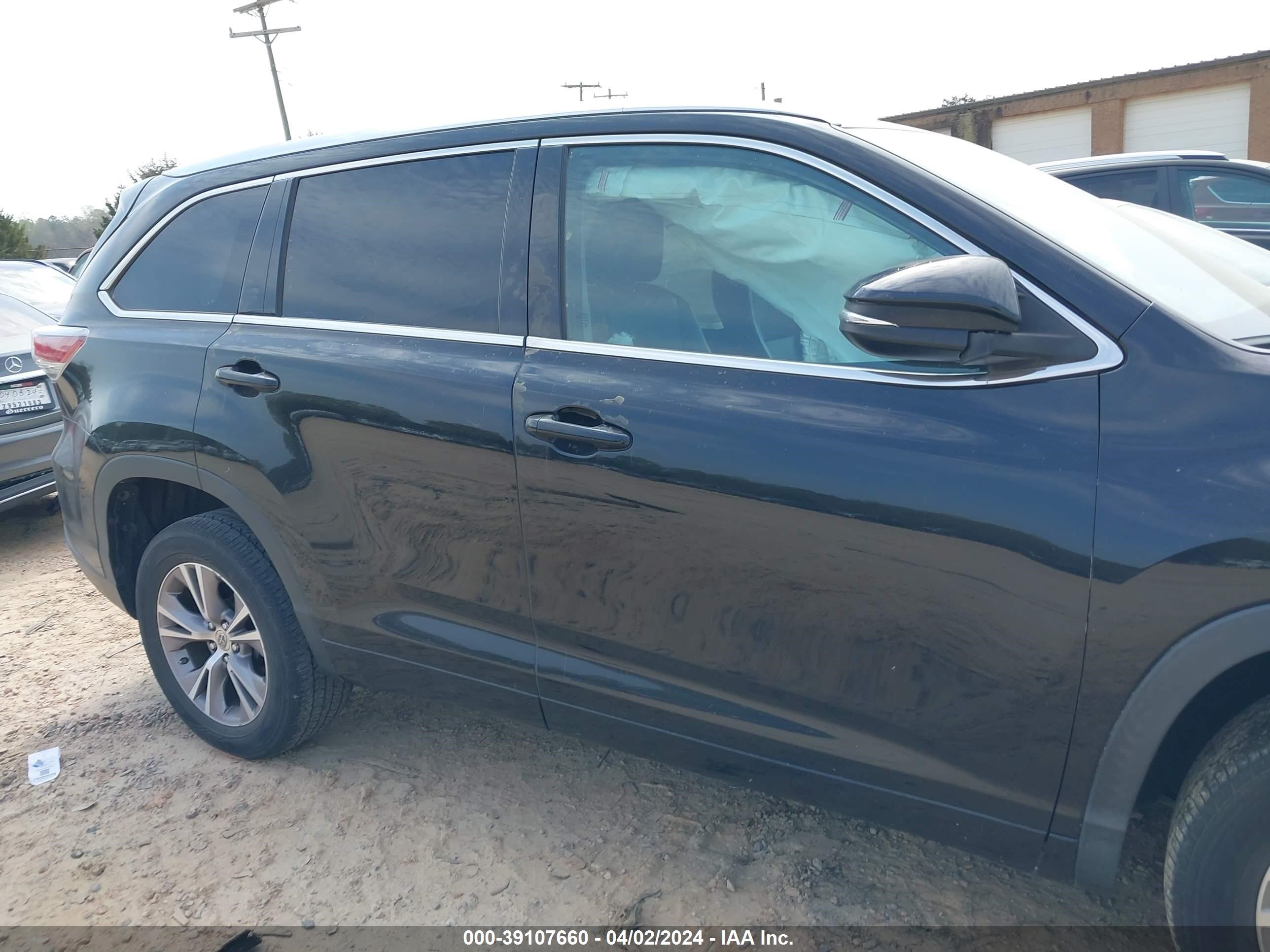 Photo 12 VIN: 5TDKKRFH5ES032502 - TOYOTA HIGHLANDER 