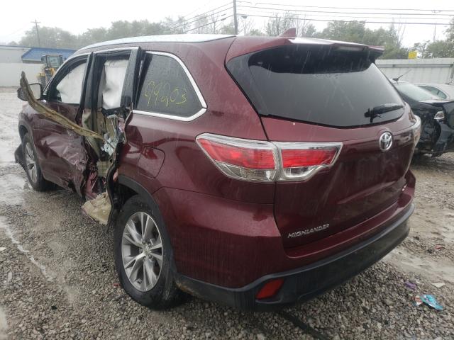 Photo 2 VIN: 5TDKKRFH5FS060771 - TOYOTA HIGHLANDER 