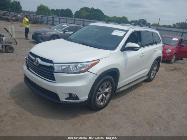 Photo 1 VIN: 5TDKKRFH5FS115039 - TOYOTA HIGHLANDER 