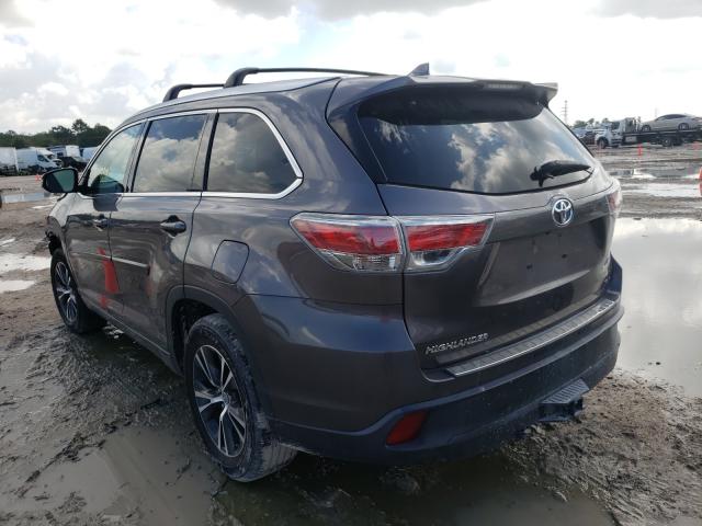 Photo 2 VIN: 5TDKKRFH5GS135437 - TOYOTA HIGHLANDER 