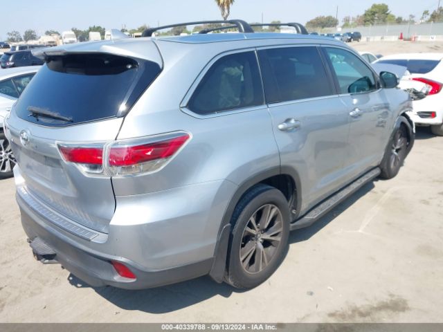 Photo 3 VIN: 5TDKKRFH5GS160709 - TOYOTA HIGHLANDER 