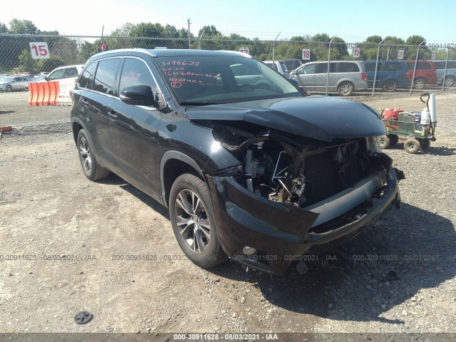 Photo 0 VIN: 5TDKKRFH5GS161116 - TOYOTA HIGHLANDER 