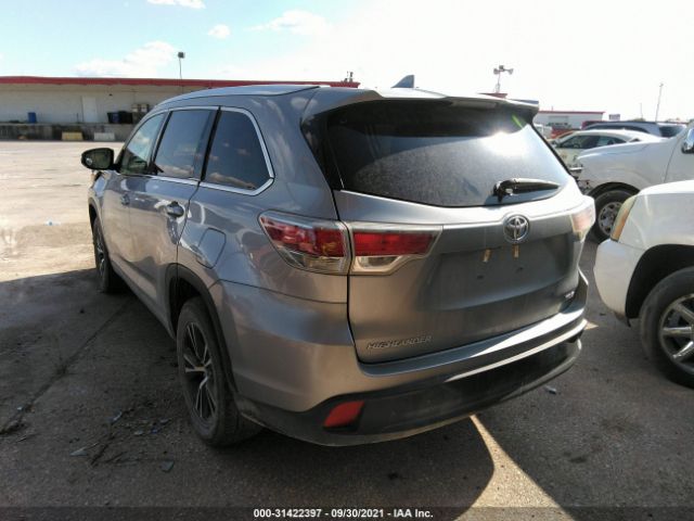 Photo 2 VIN: 5TDKKRFH5GS180037 - TOYOTA HIGHLANDER 