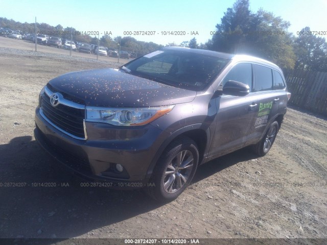 Photo 1 VIN: 5TDKKRFH6ES011741 - TOYOTA HIGHLANDER 