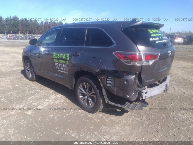 Photo 2 VIN: 5TDKKRFH6ES011741 - TOYOTA HIGHLANDER 