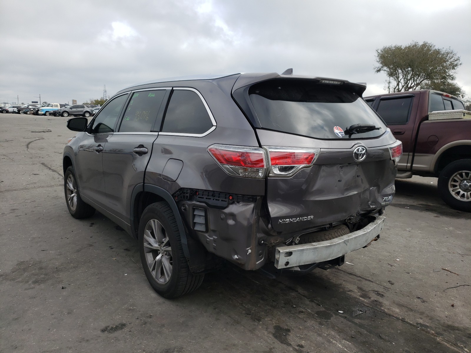 Photo 2 VIN: 5TDKKRFH6ES036087 - TOYOTA HIGHLANDER 