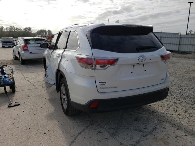 Photo 2 VIN: 5TDKKRFH6FS065753 - TOYOTA HIGHLANDER 