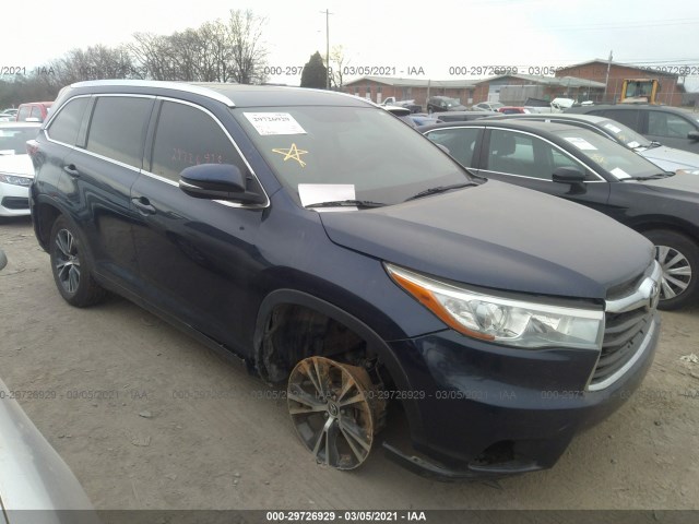 Photo 0 VIN: 5TDKKRFH6GS137925 - TOYOTA HIGHLANDER 