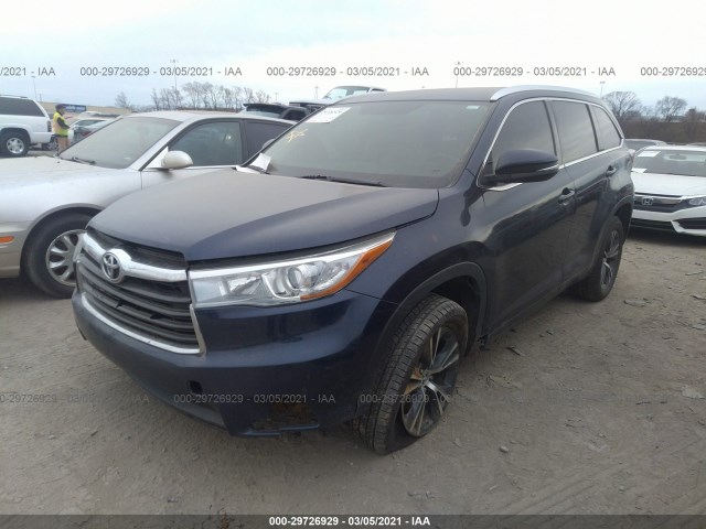 Photo 1 VIN: 5TDKKRFH6GS137925 - TOYOTA HIGHLANDER 